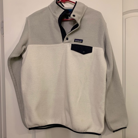 Patagonia Sweaters - Patagonia Pull Over- grey/blue/white
